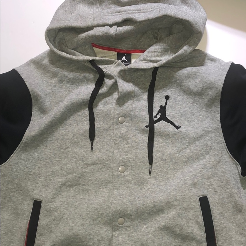Jordan bottom up hoodie